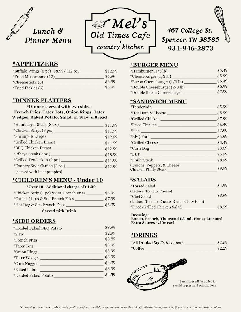 Mel's Old Times Cafe